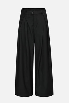 Cross Pleated Suit Trousers