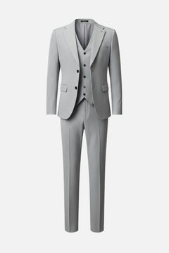 Signature Light Gray Three-Piece Suit