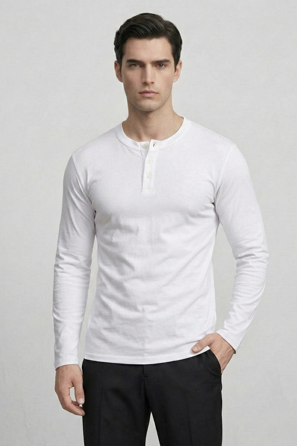 Henley L/S T-Shirt