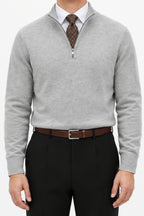 Quarter Zip Sweater