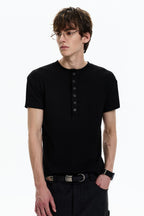Sculpted Fit Henley
