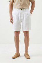 Pleated Shorts