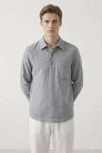 Riviera Long-Sleeve Polo Shirt