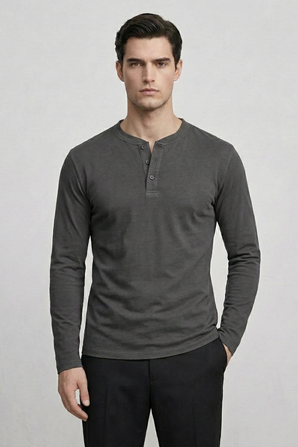 Henley L/S T-Shirt