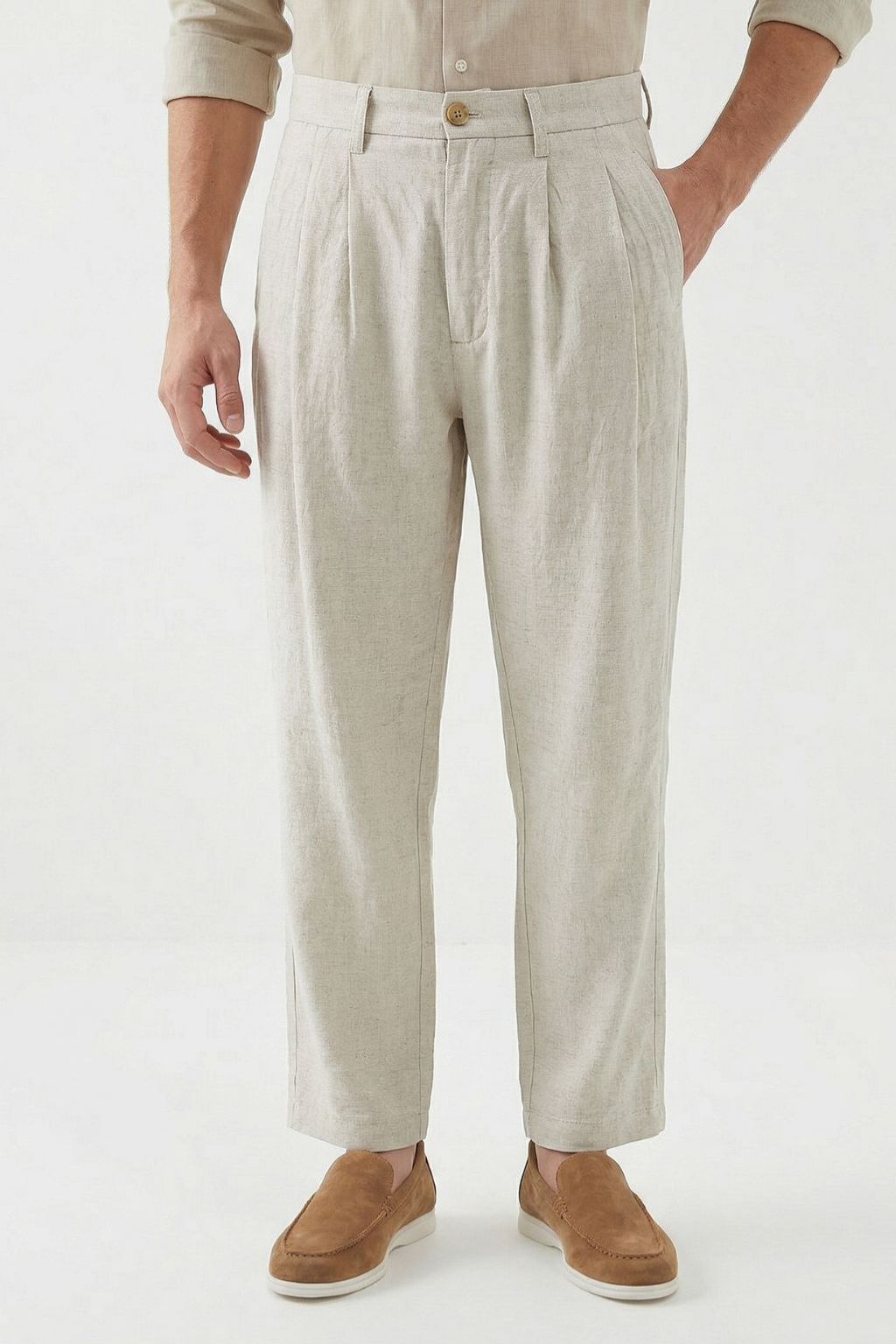Pleated Trousers