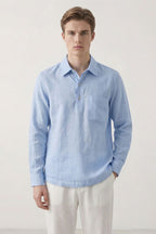 Riviera Long-Sleeve Polo Shirt