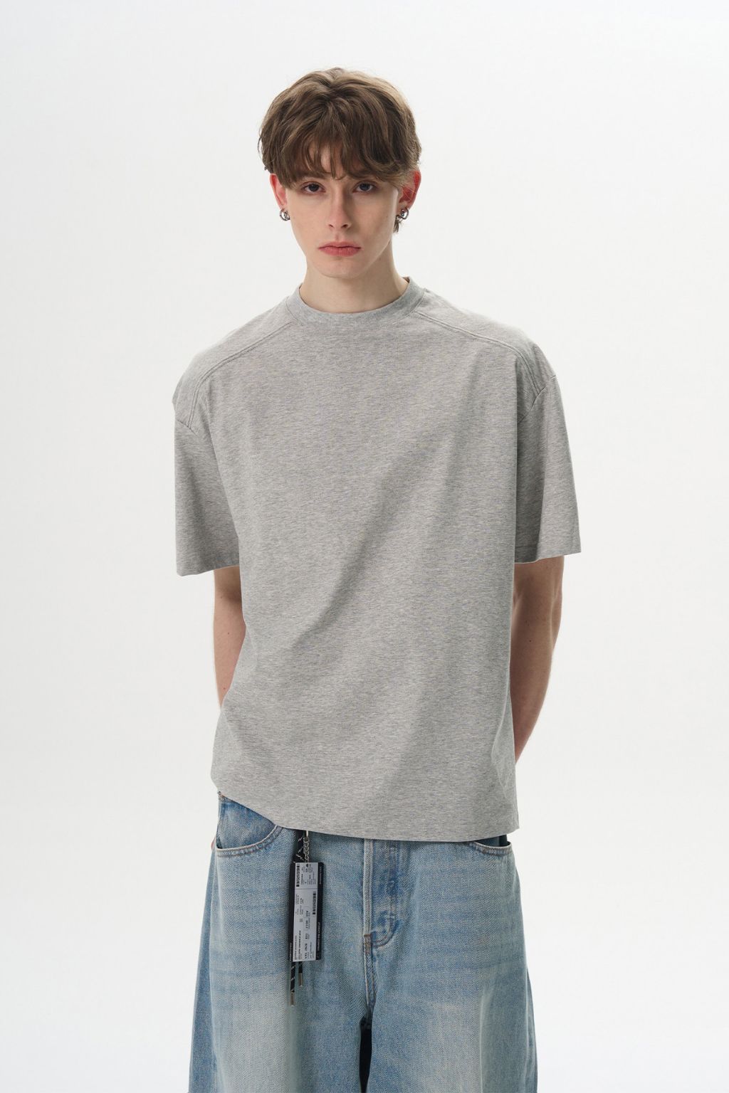 Boxy Spliced Tee