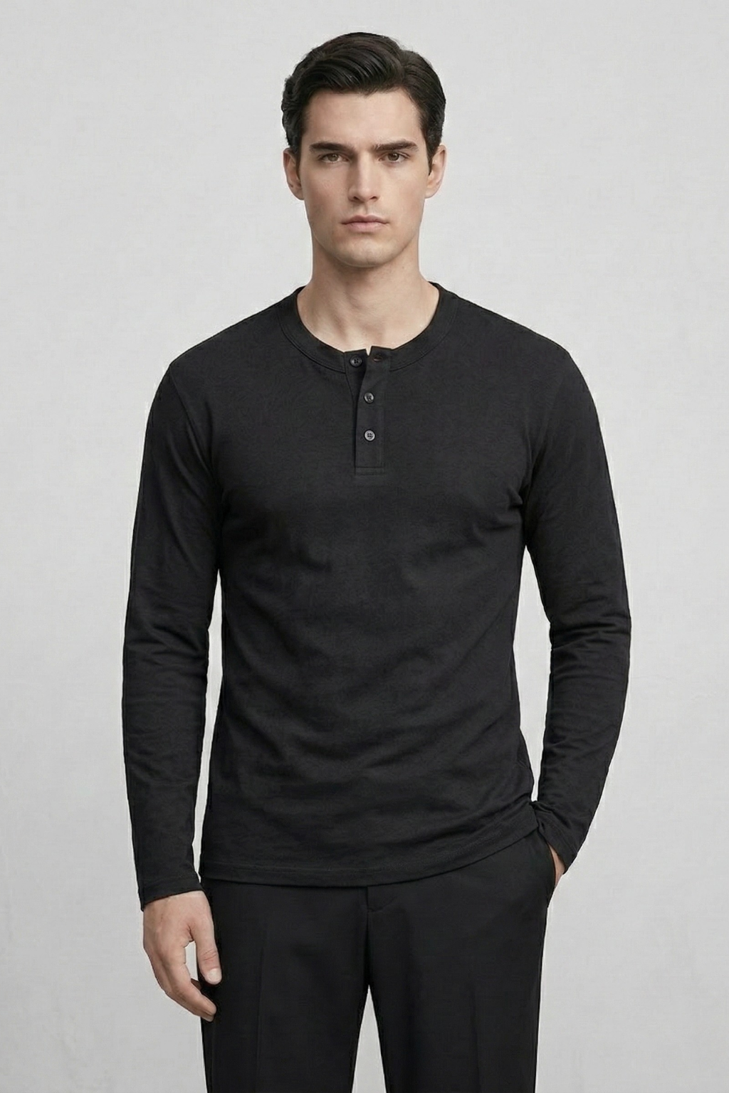 Henley L/S T-Shirt