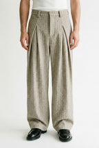 Textured Loose Trousers