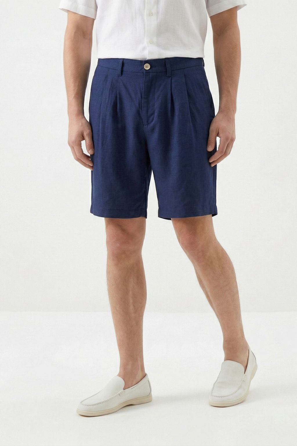 Pleated Shorts