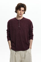 Textured Relaxed Henley