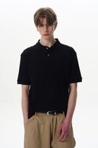 Boxy Ribbed Henley