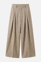 Textured Loose Trousers