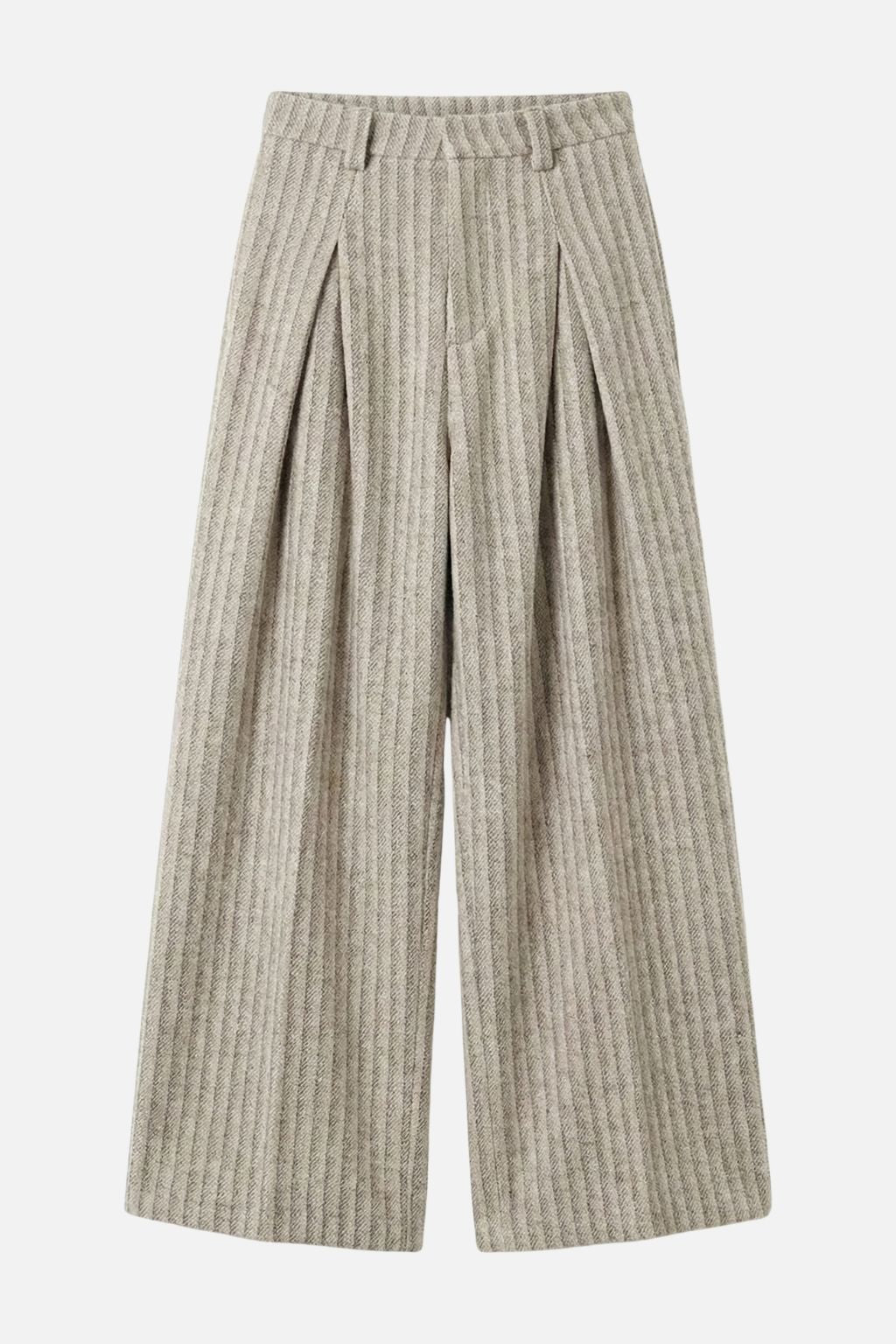 Textured Loose Trousers