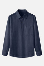 Riviera Long-Sleeve Polo Shirt