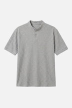 Boxy Ribbed Henley