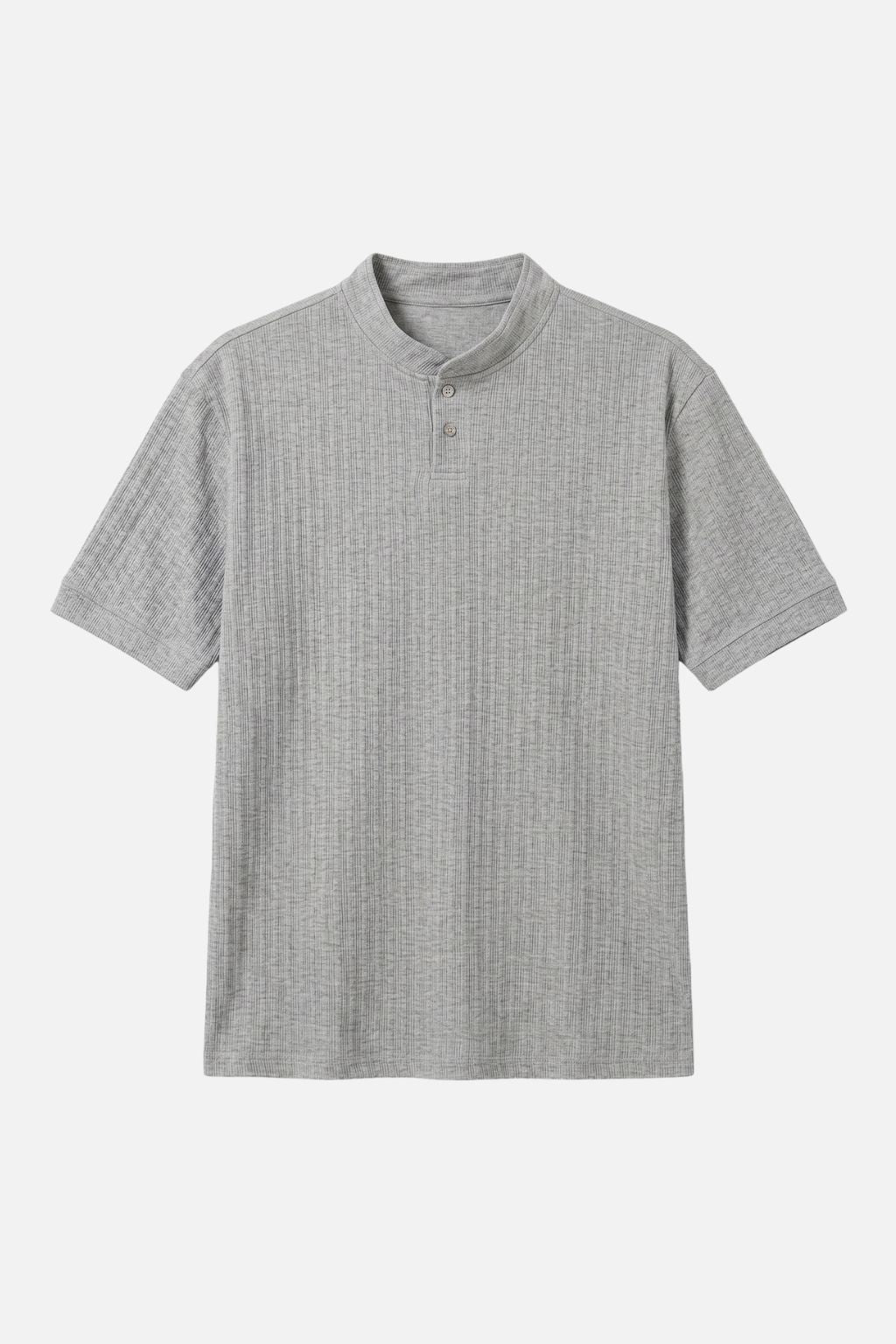 Boxy Ribbed Henley
