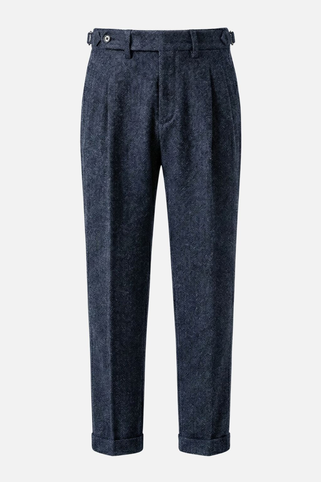 Herringbone Suit Trousers