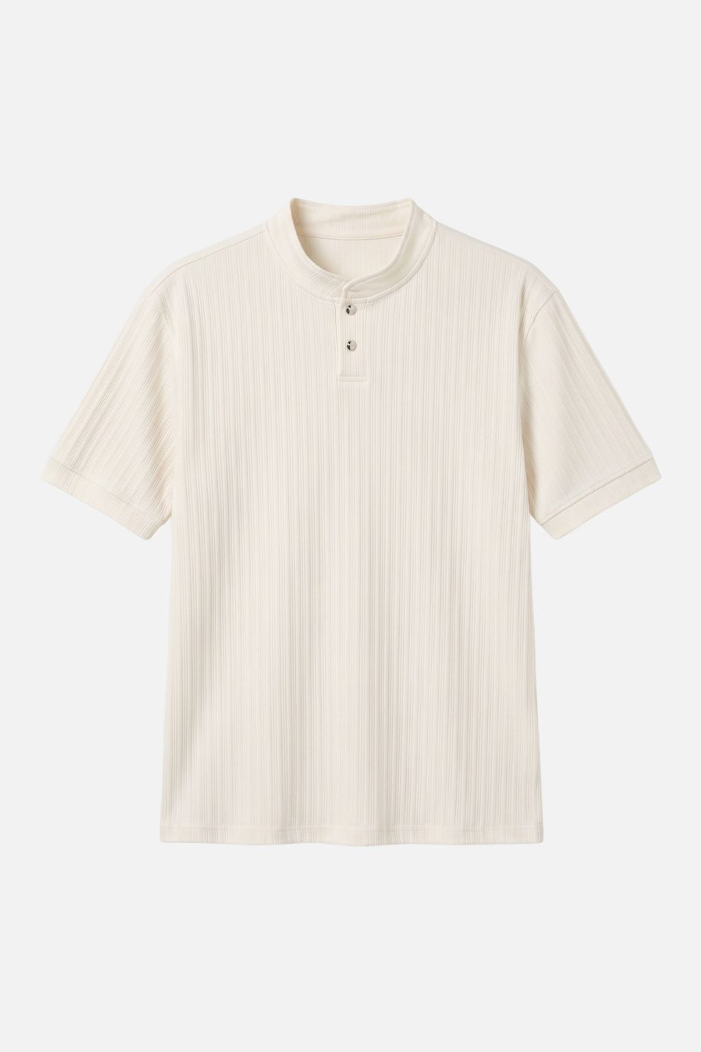 Boxy Ribbed Henley