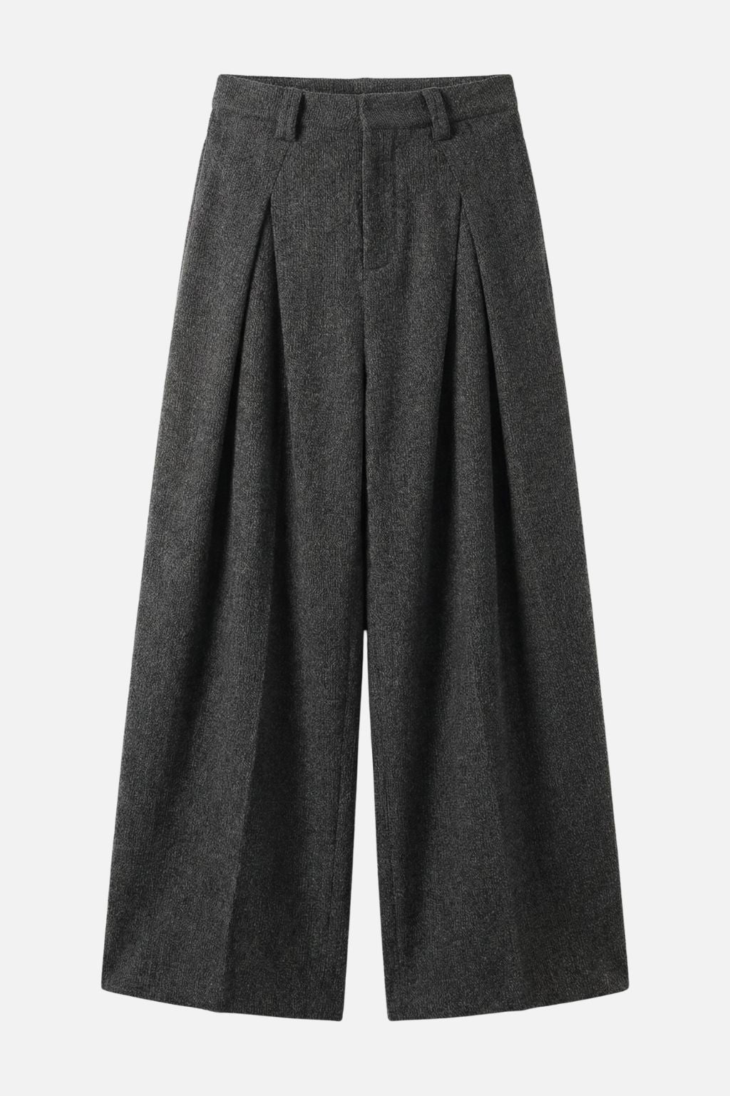 Textured Loose Trousers