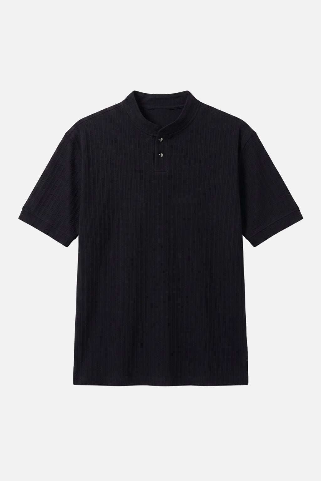 Boxy Ribbed Henley