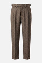 Herringbone Suit Trousers
