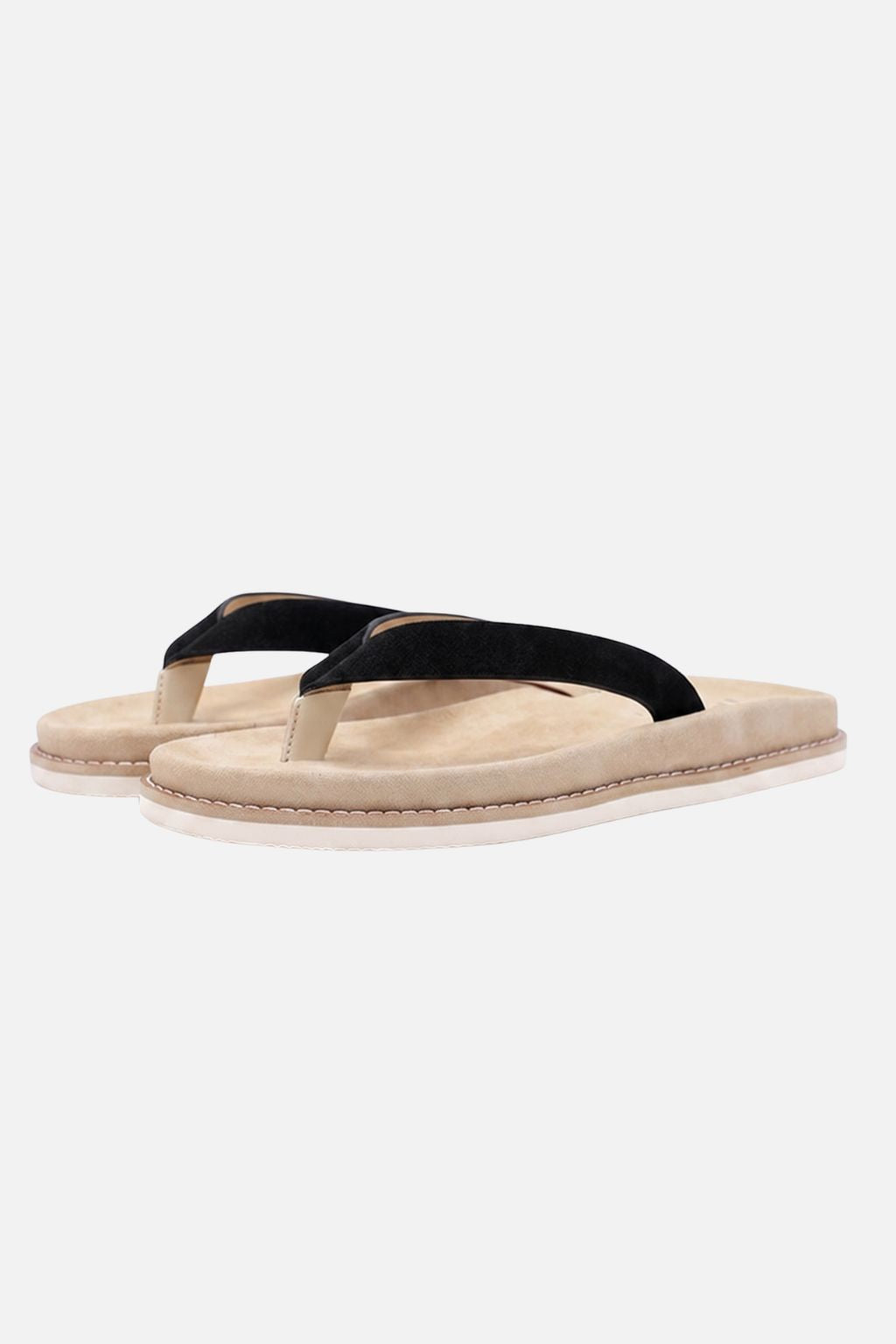 Suede Flip Flops
