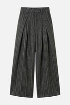 Textured Loose Trousers