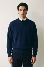 Double Knit High Neck Sweater