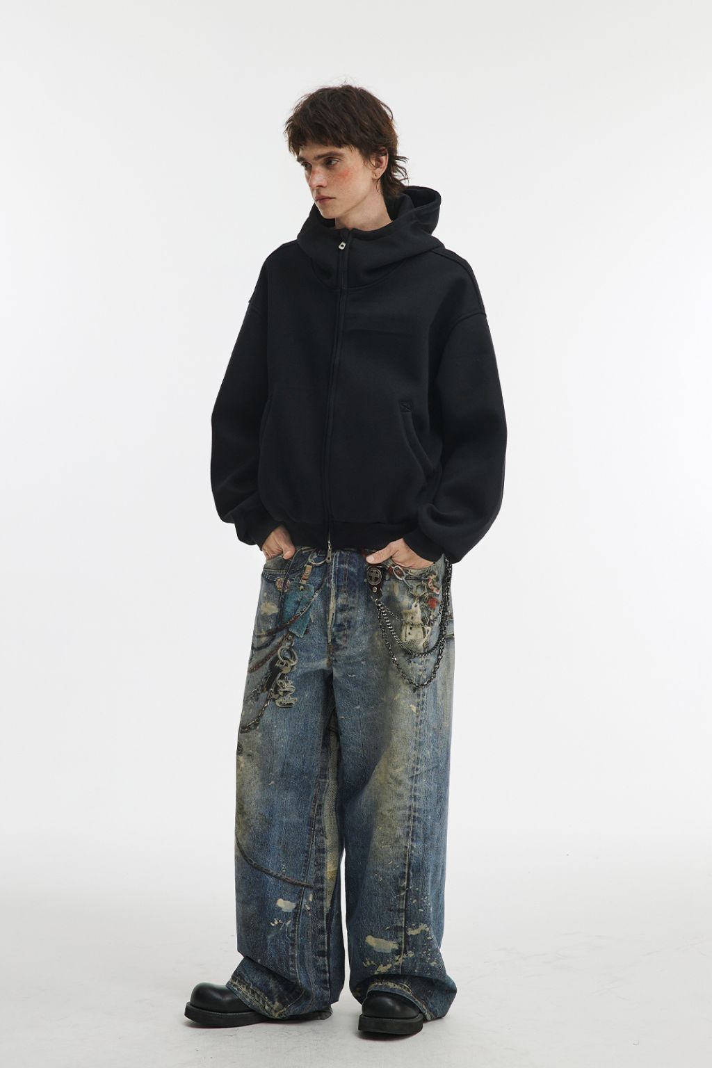 LAB Boxy Zip-Up