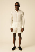Linen Drawstring Shorts