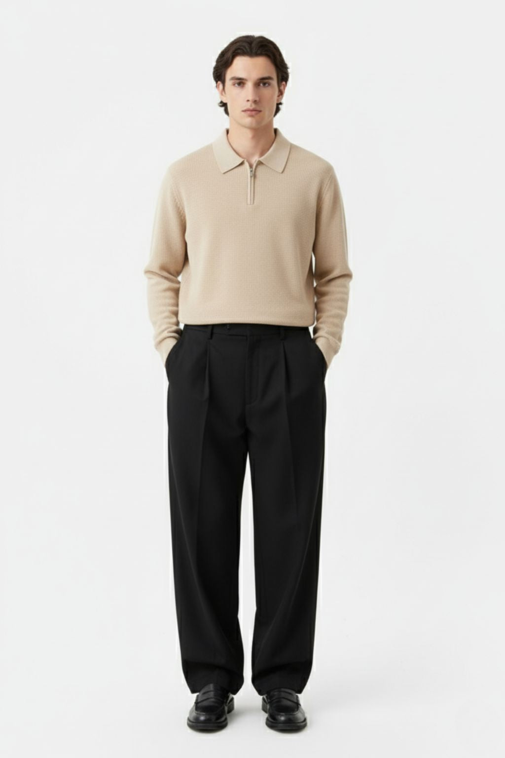 LAB Pleated Trousers