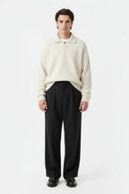 LAB Vintage Fleece Collar Sweater