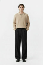 LAB Fleece Knit Zip Sweater