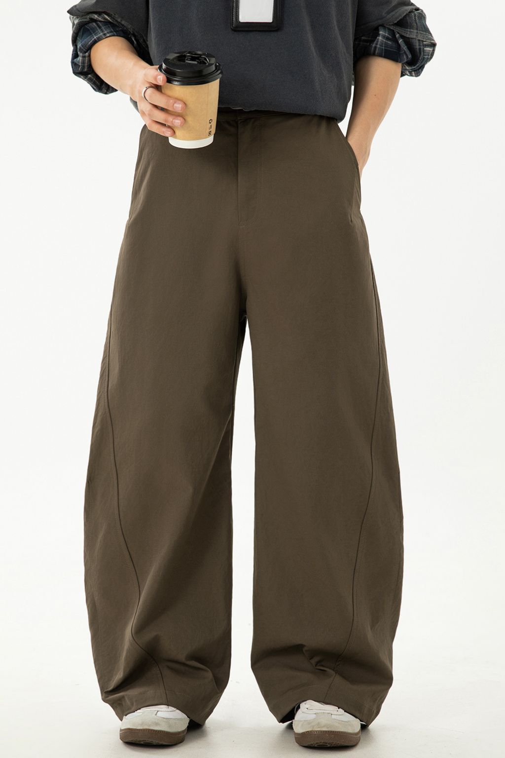 LAB Panel Pleated Trousers