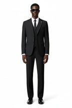 Signature Tailored Black Three-Piece Suit