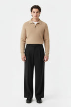 LAB Vintage Fleece Collar Sweater