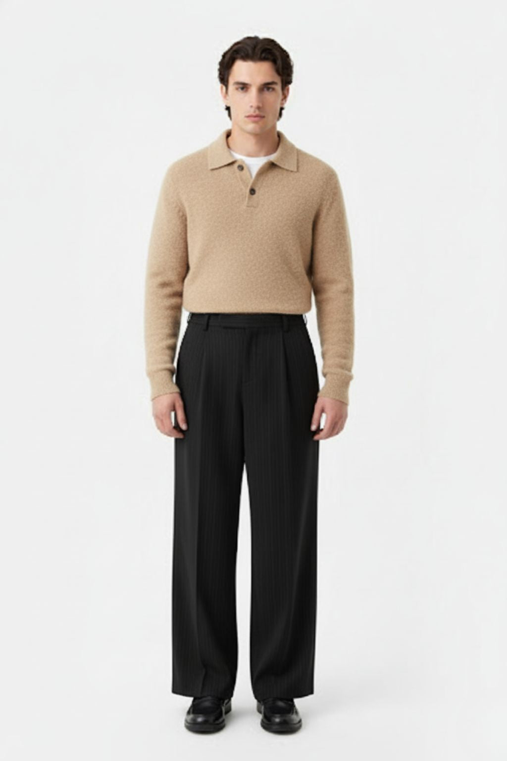 LAB Vintage Fleece Collar Sweater