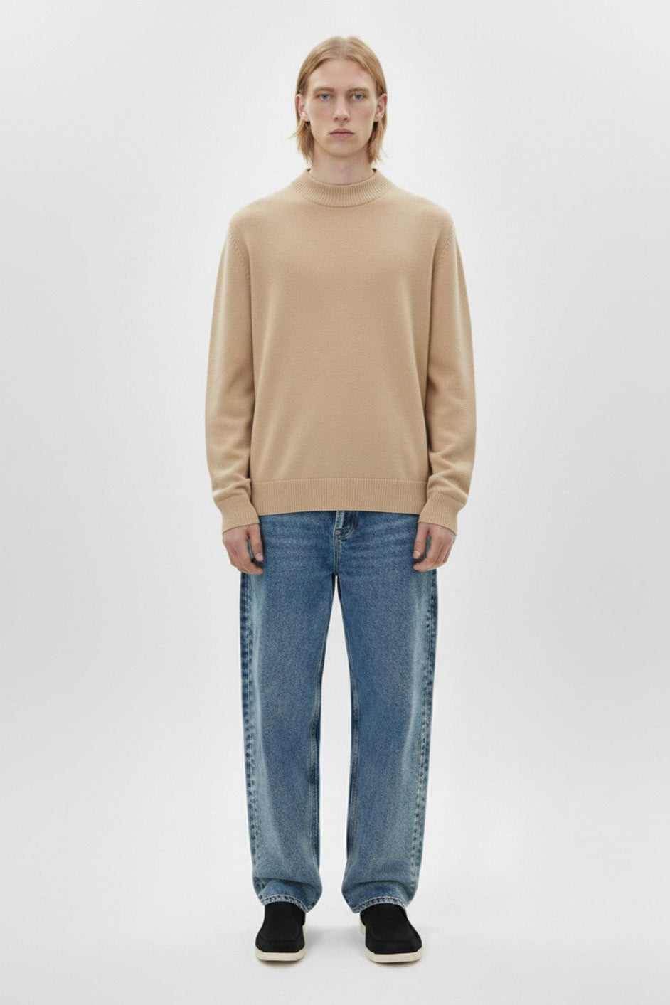 Cashmere Half Turtleneck