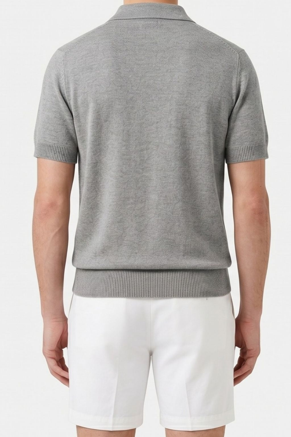 Textured Knit Polo