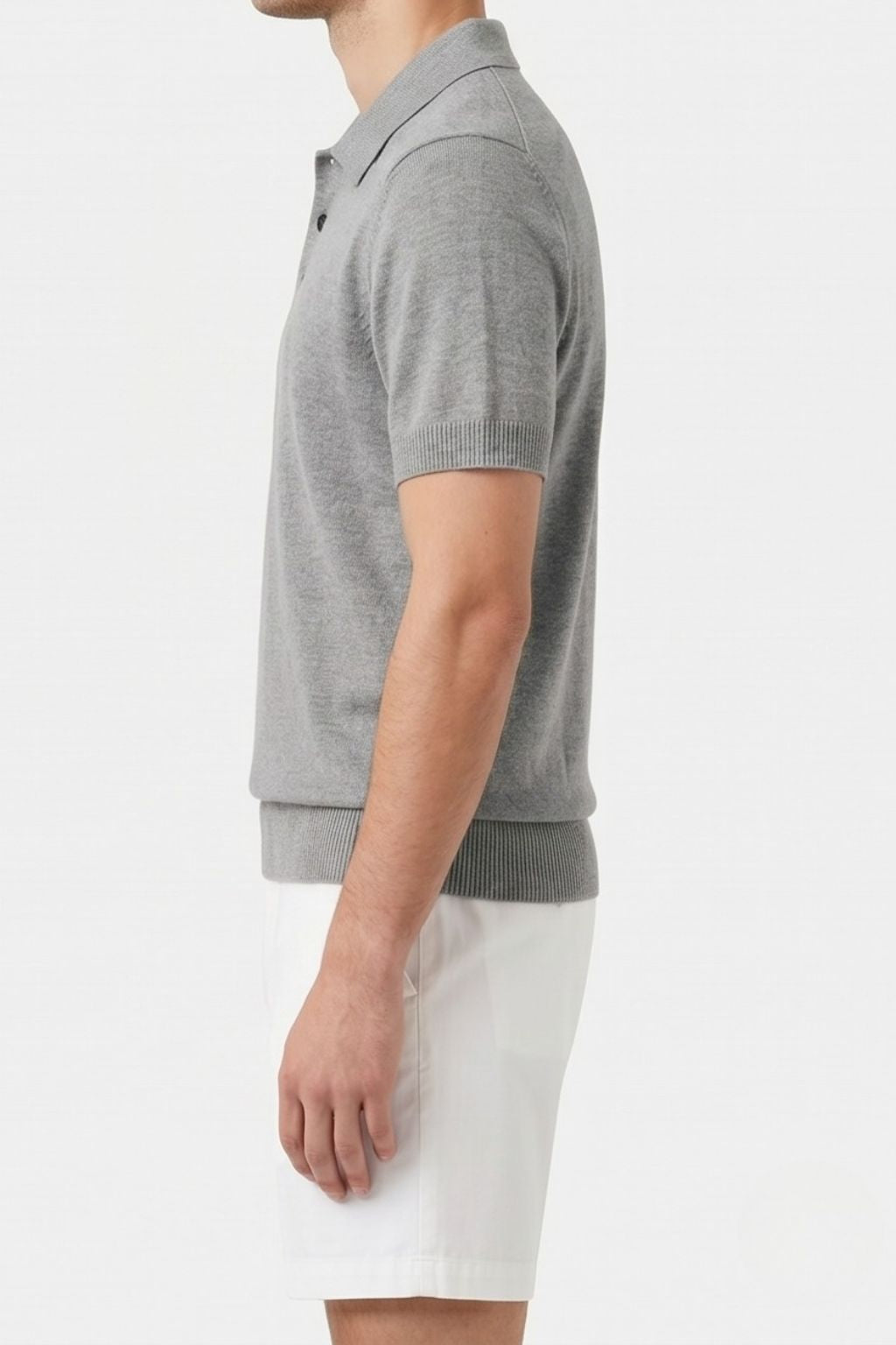 Textured Knit Polo