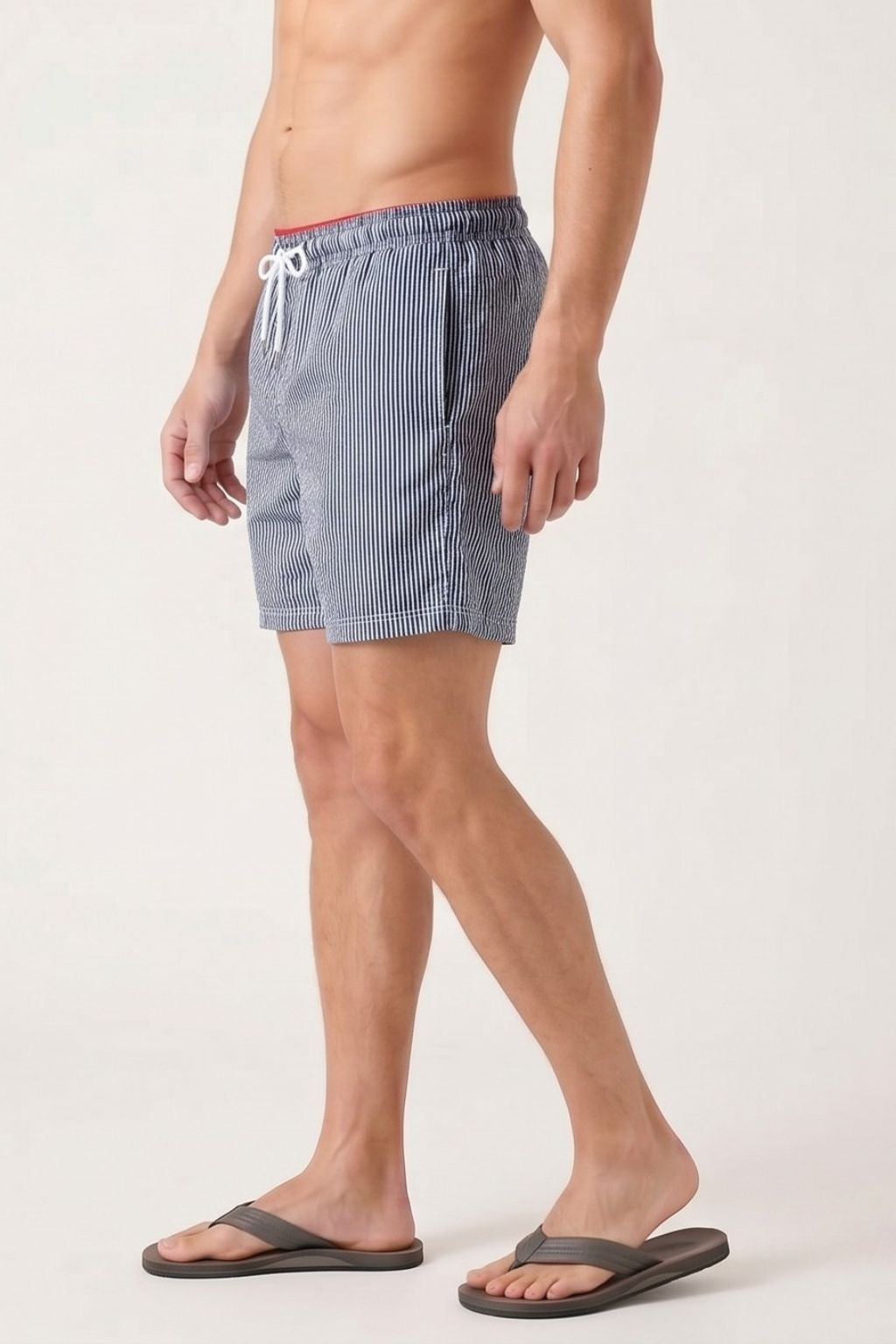 Striped Swim Short