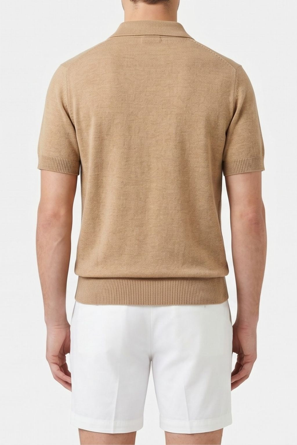 Textured Knit Polo
