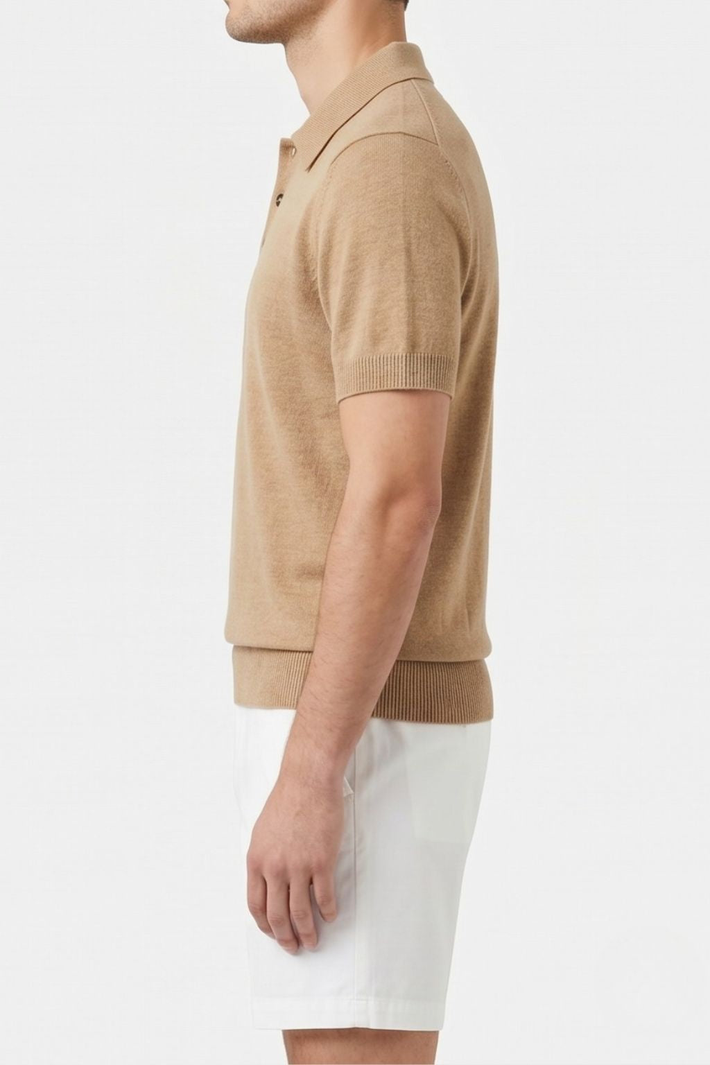 Textured Knit Polo