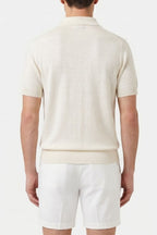 Textured Knit Polo