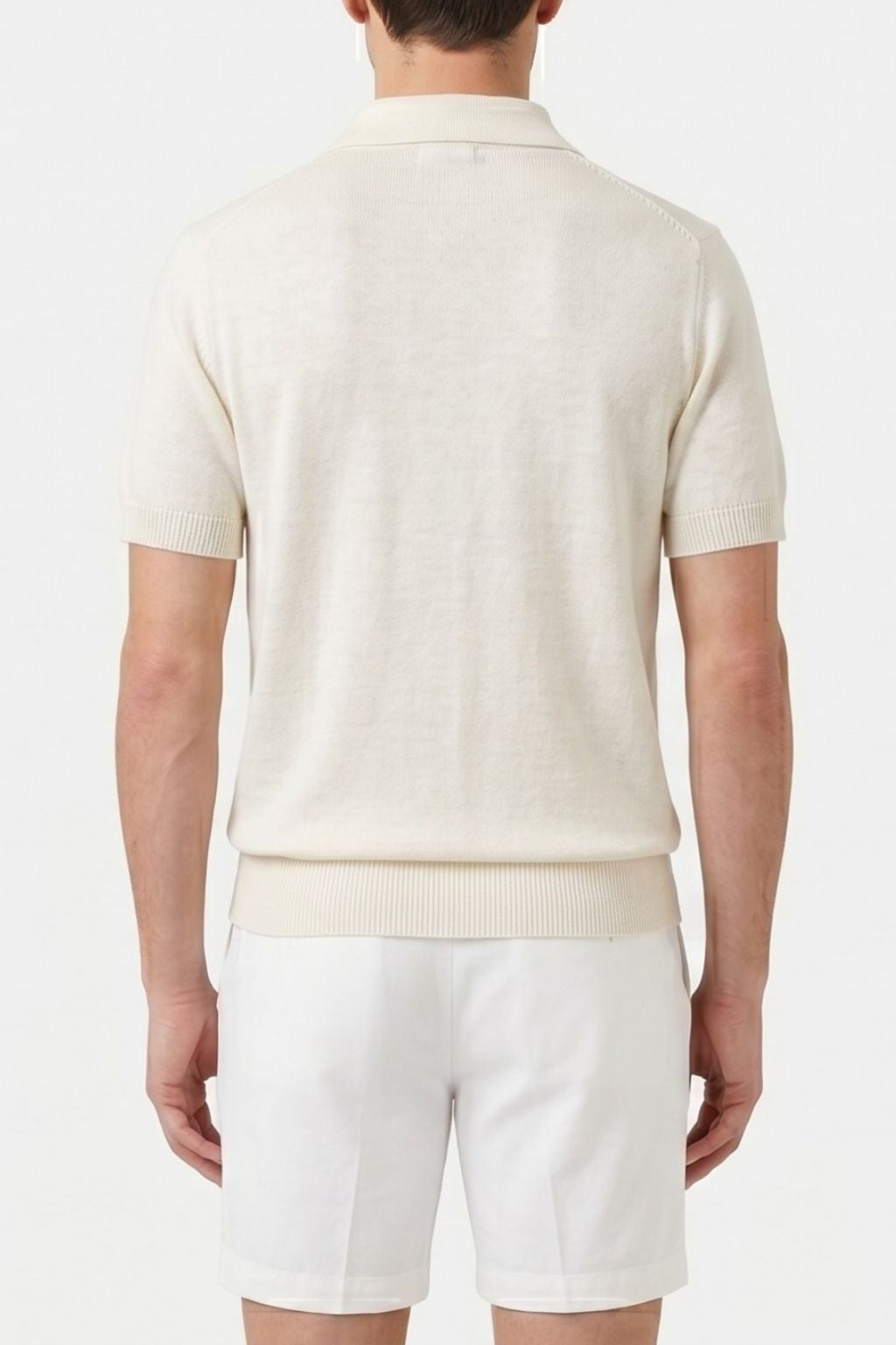 Textured Knit Polo