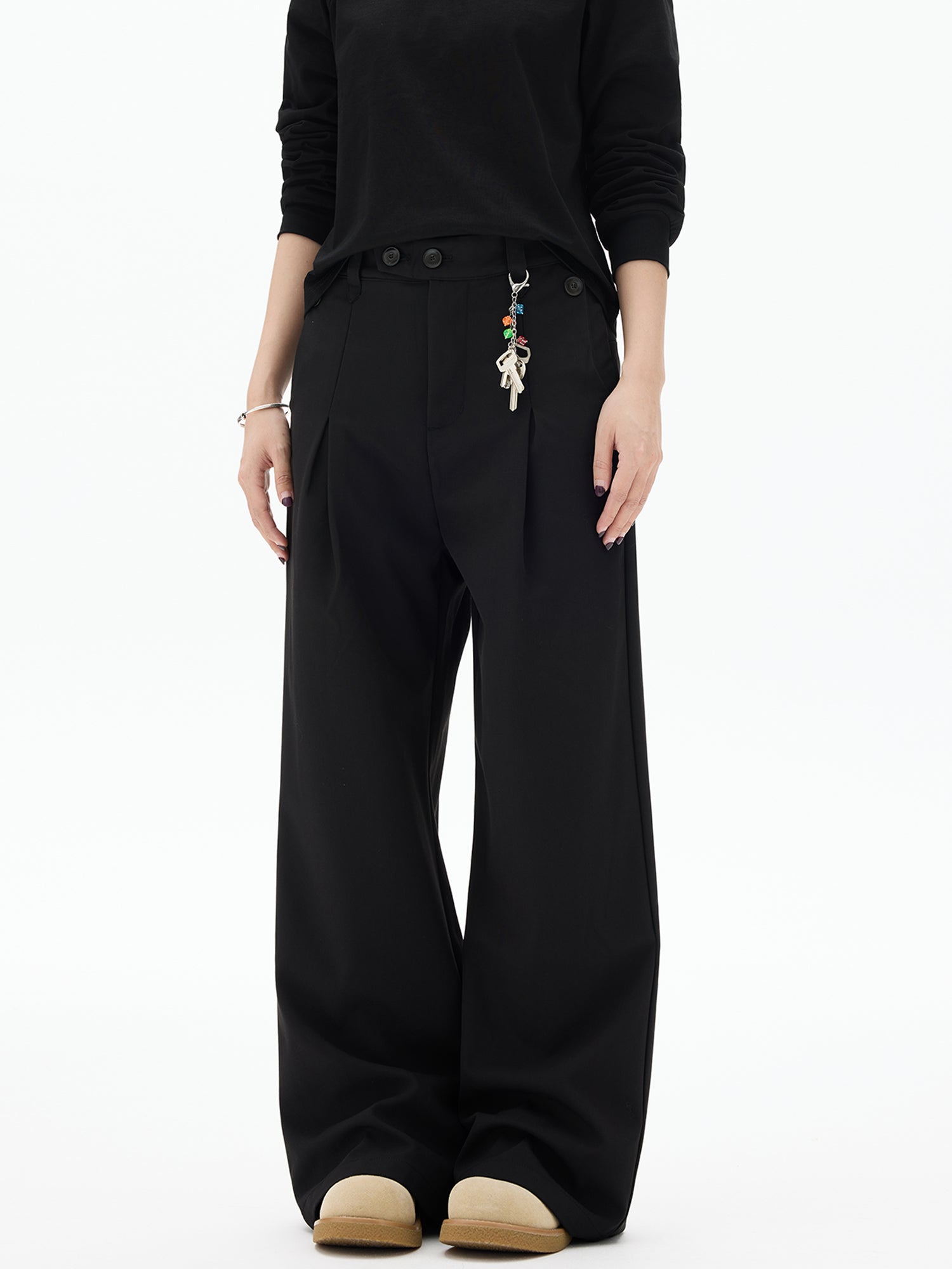 Flared Suit Trousers