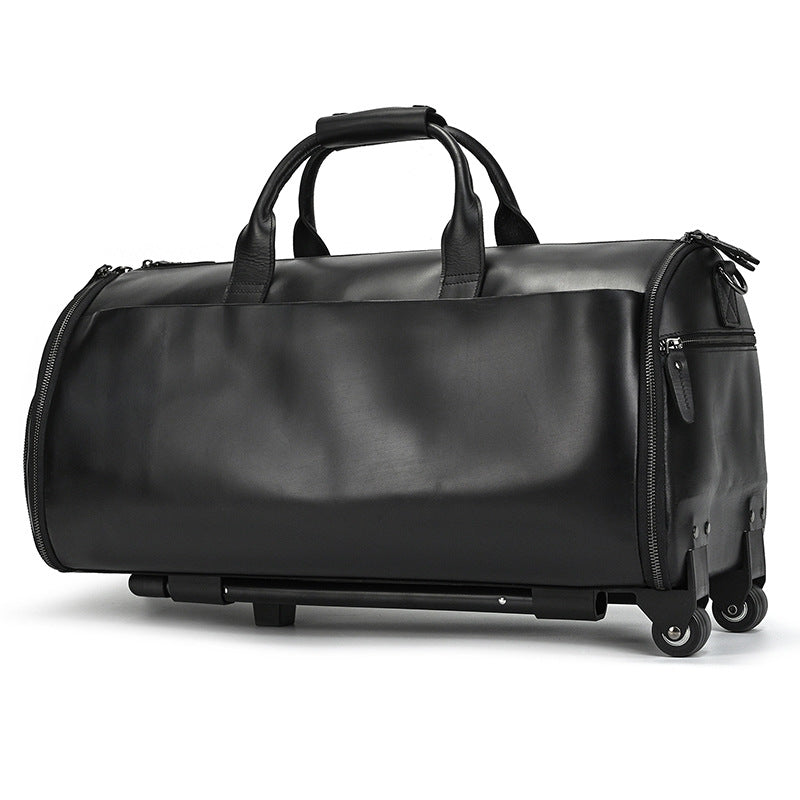 Leather Roller Bag