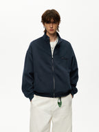 Collar Zip Cardigan