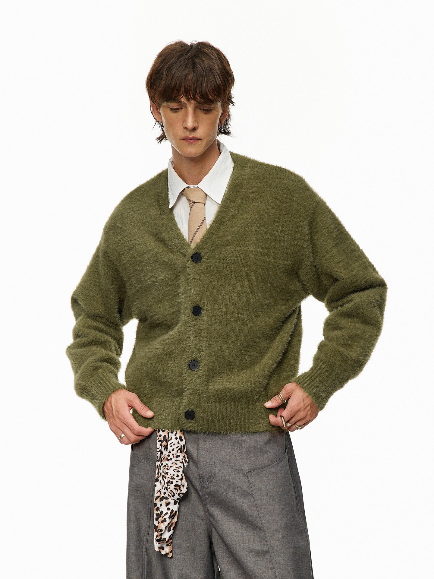 V-Neck Cardigan